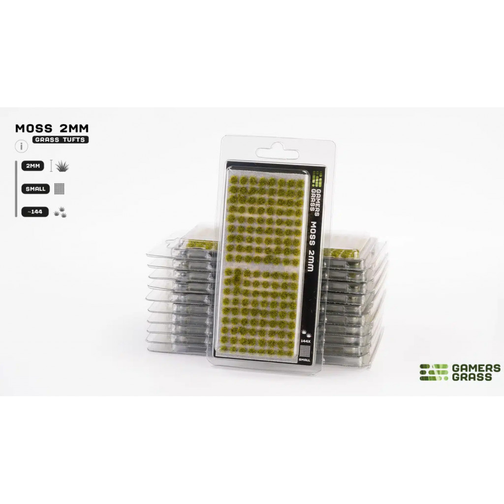 Gamers Grass - Très Petites Touffes d'Herbes - 2mm