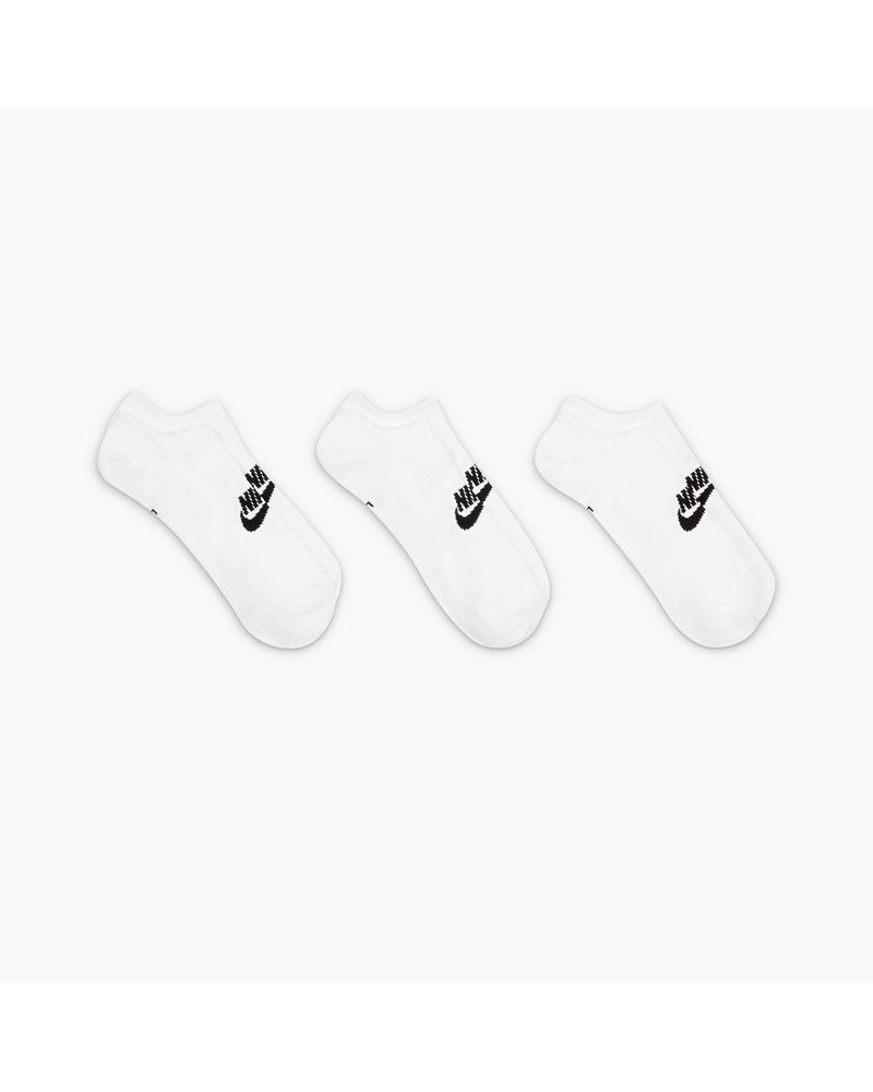 Lot de 3 paires de chaussettes Nike Sportswear Everyday Essential Blanc