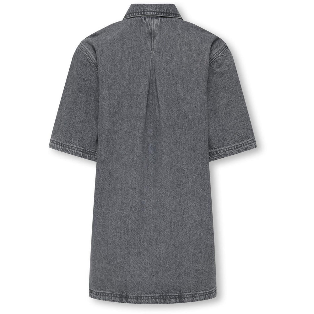 Køb kids ONLY Grey Denim Koggry S/S Kjole Dnm Azg