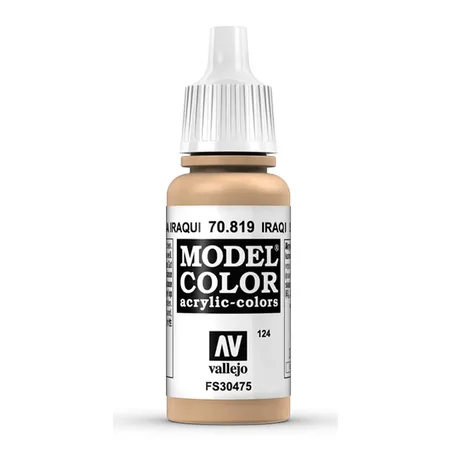 Vallejo Model Color770819 - Irak-Sand, Matt, 17 ml