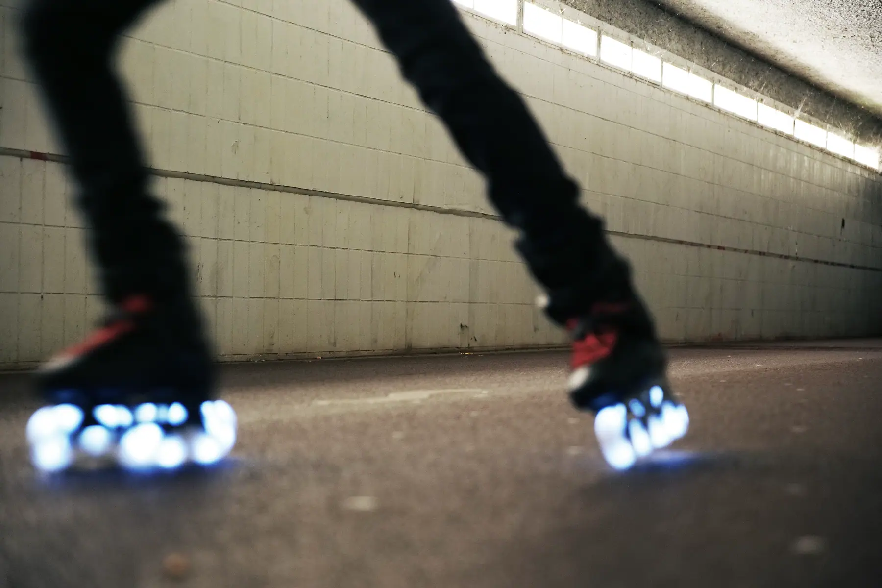 Rollerblade Moonbeam LED Inliner Hjul 4-Pak - Inliners Rulleskøjter