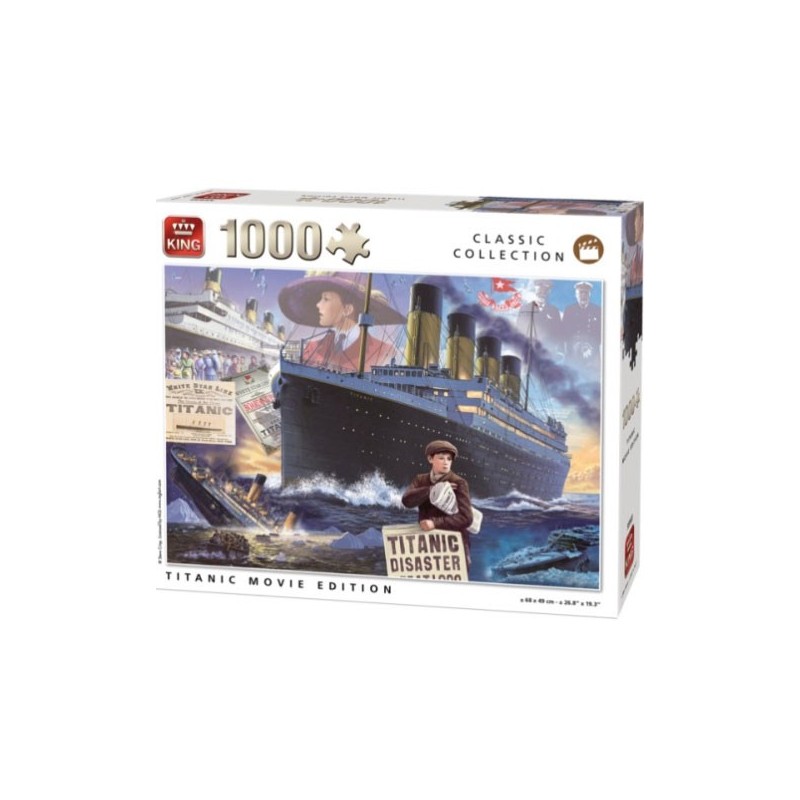 Puzzle 1000 pièces - Titanic Movie edition