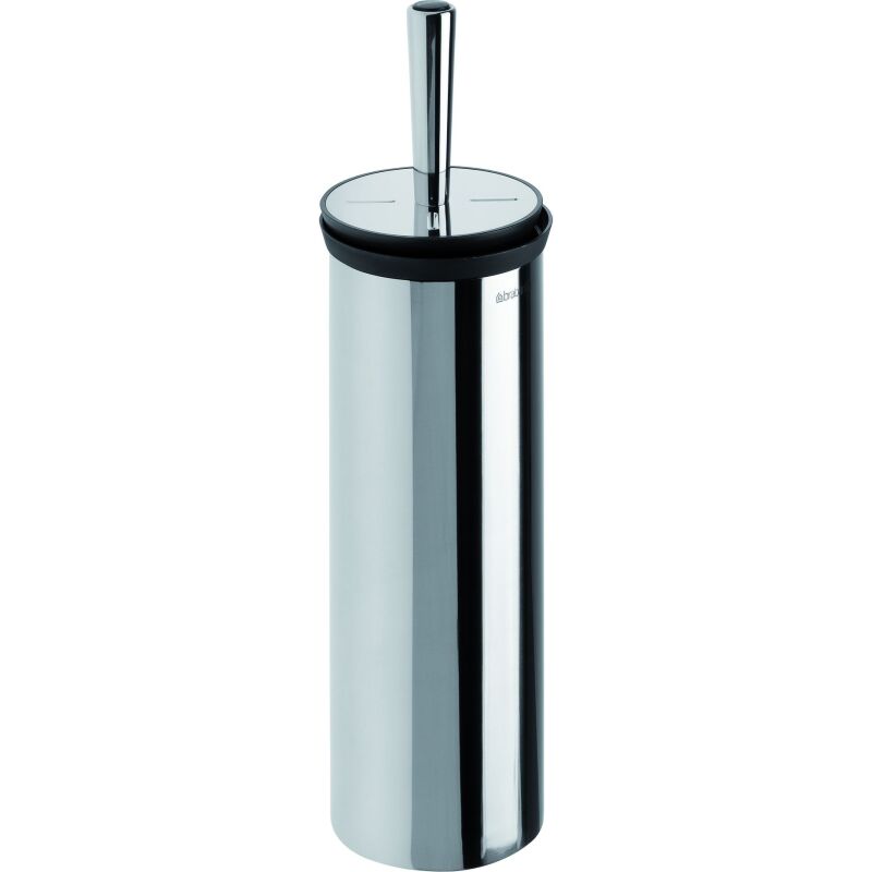 Combiné brosse WC inox Brabantia Profile
