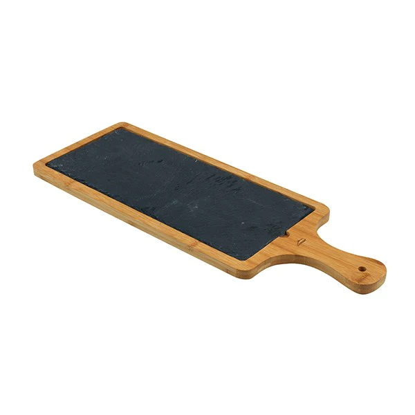 Planche ardoise et bambou 50 x 18 cm Lacor