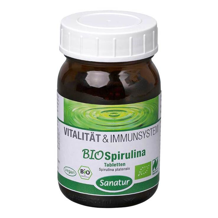 Biospirulina aus ökologischer Aquakultur Tabletten, 500 St