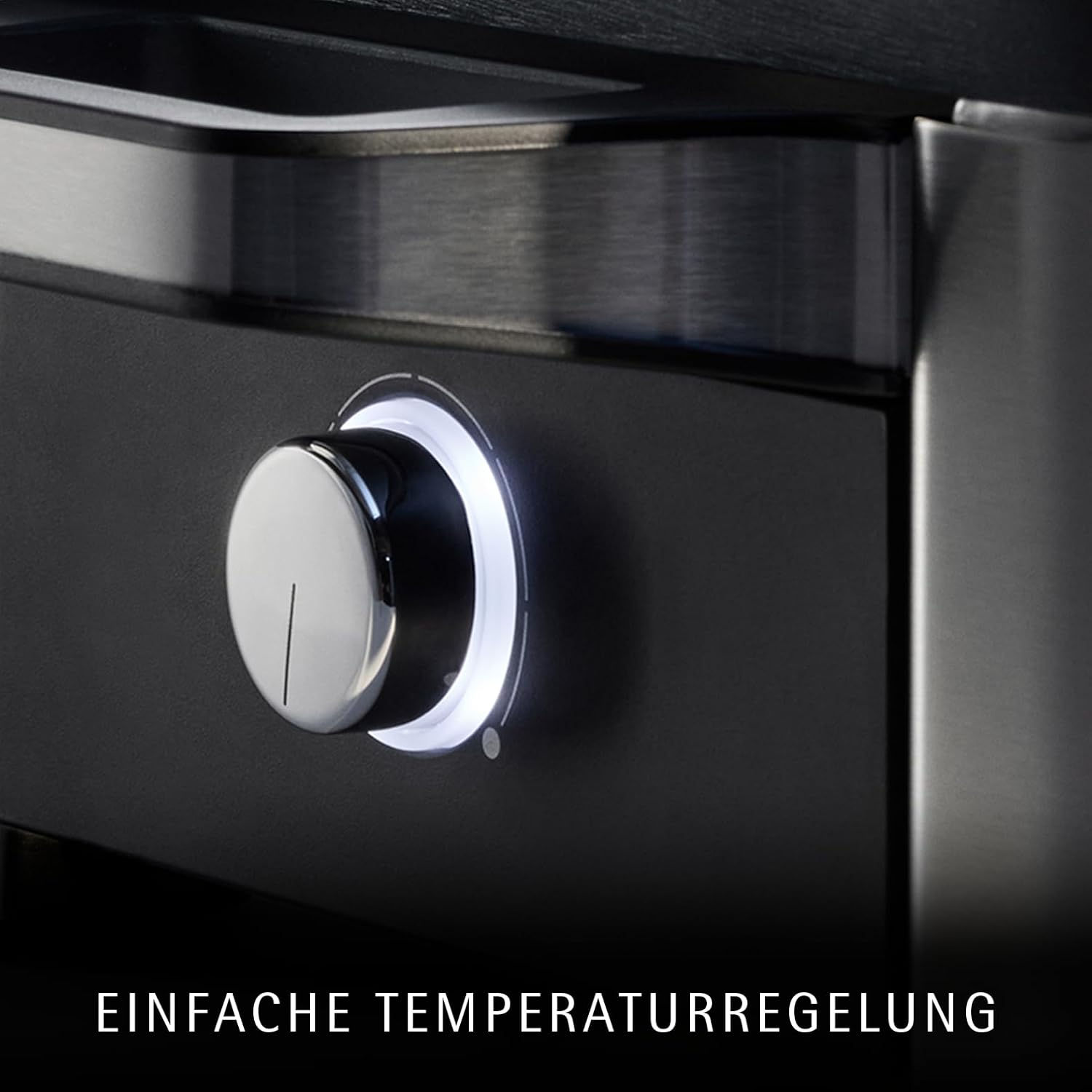 WMF Lono Raclette-Grill für 8 Personen, leistungsstark, gleichmäßiges Grillen und Überbacken, antihaftbeschichtete Pfännchen und Schieber, für idyllische Raclette-Abende, aus edlem Cromargan-Edelstahl