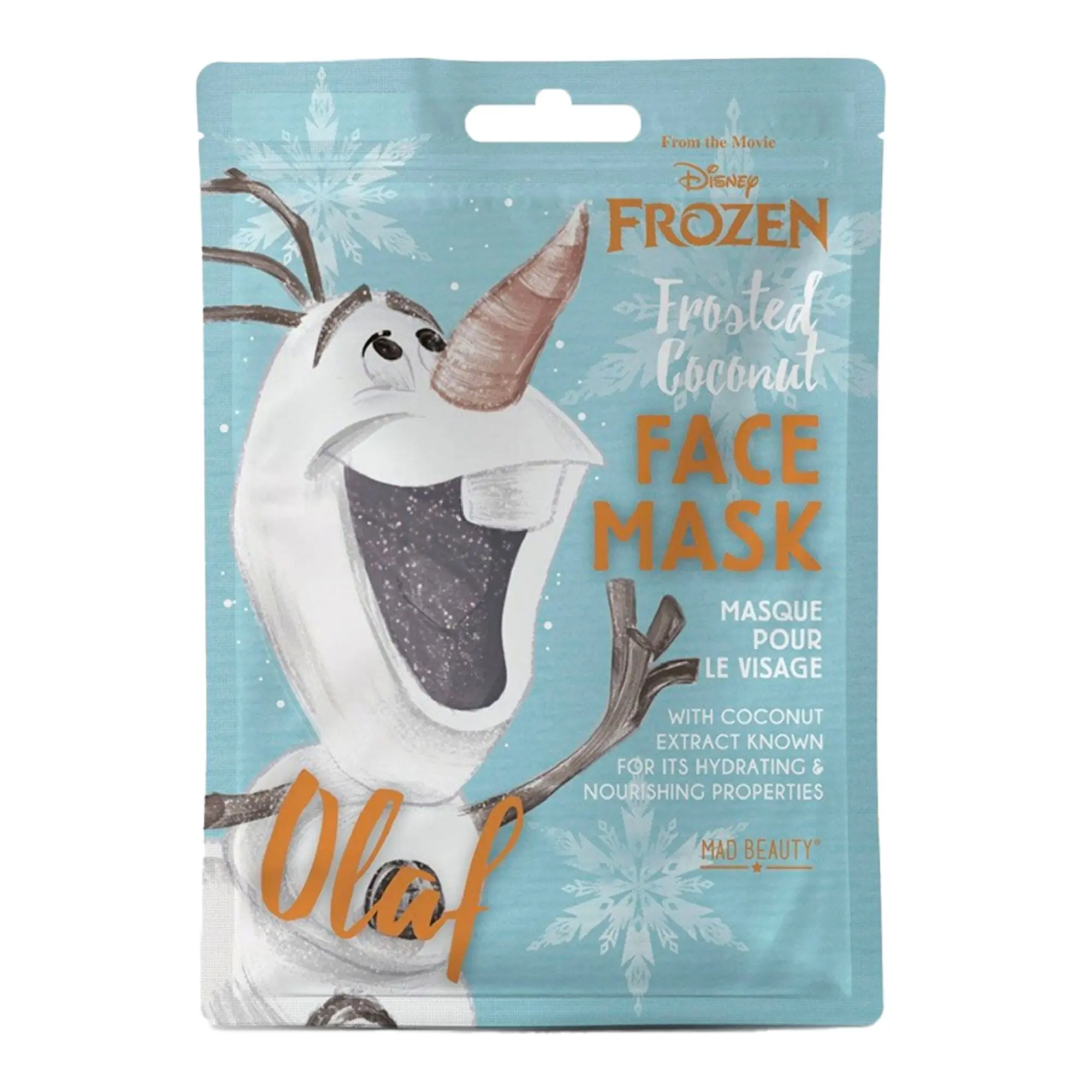 Produits - La Reine des Neiges Masque Visage Olaf 25ml - Masque