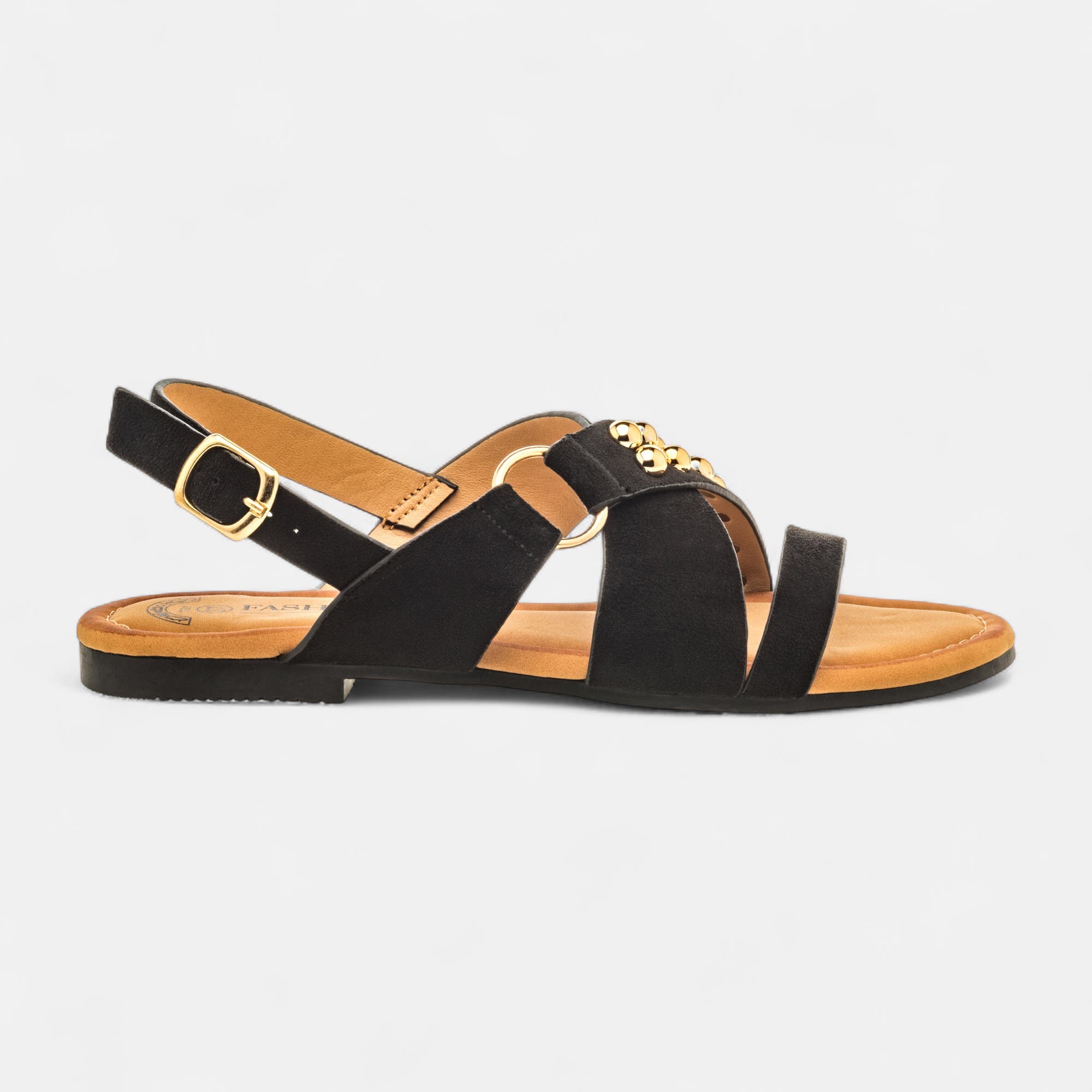 Nu-pieds Femme noir