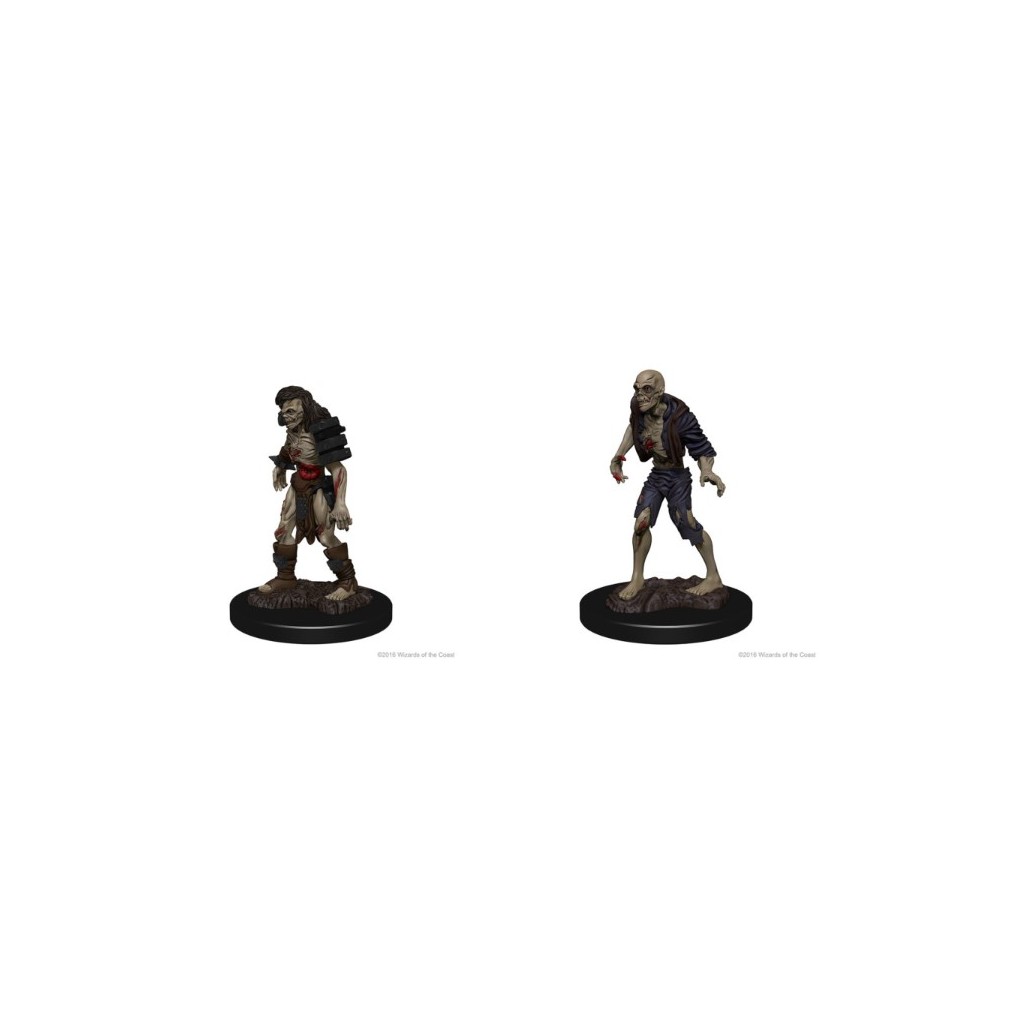 D&D Nolzur's Marvelous Unpainted Miniatures: Zombies