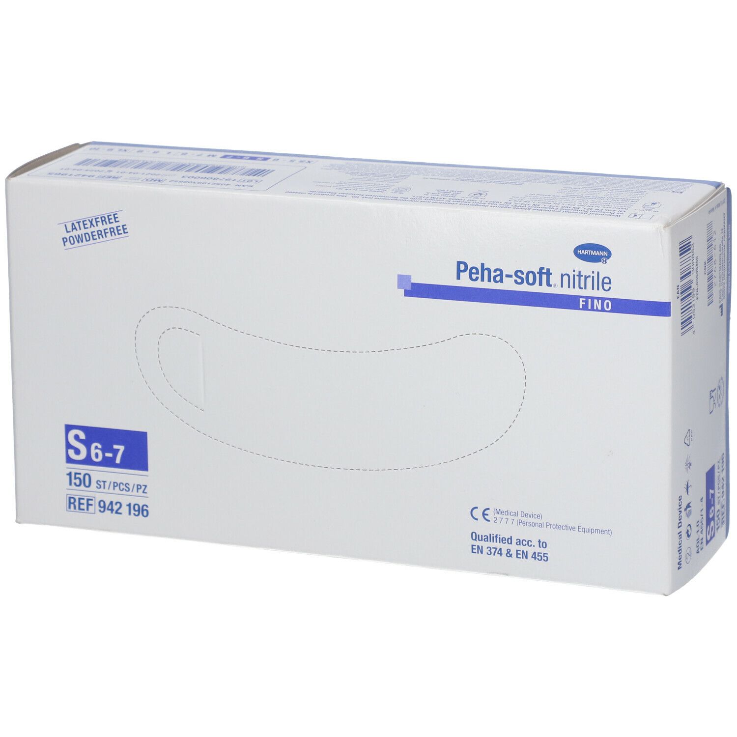 Nitrilhandschuhe HARTMANN Peha-soft nitrile fino puderfrei