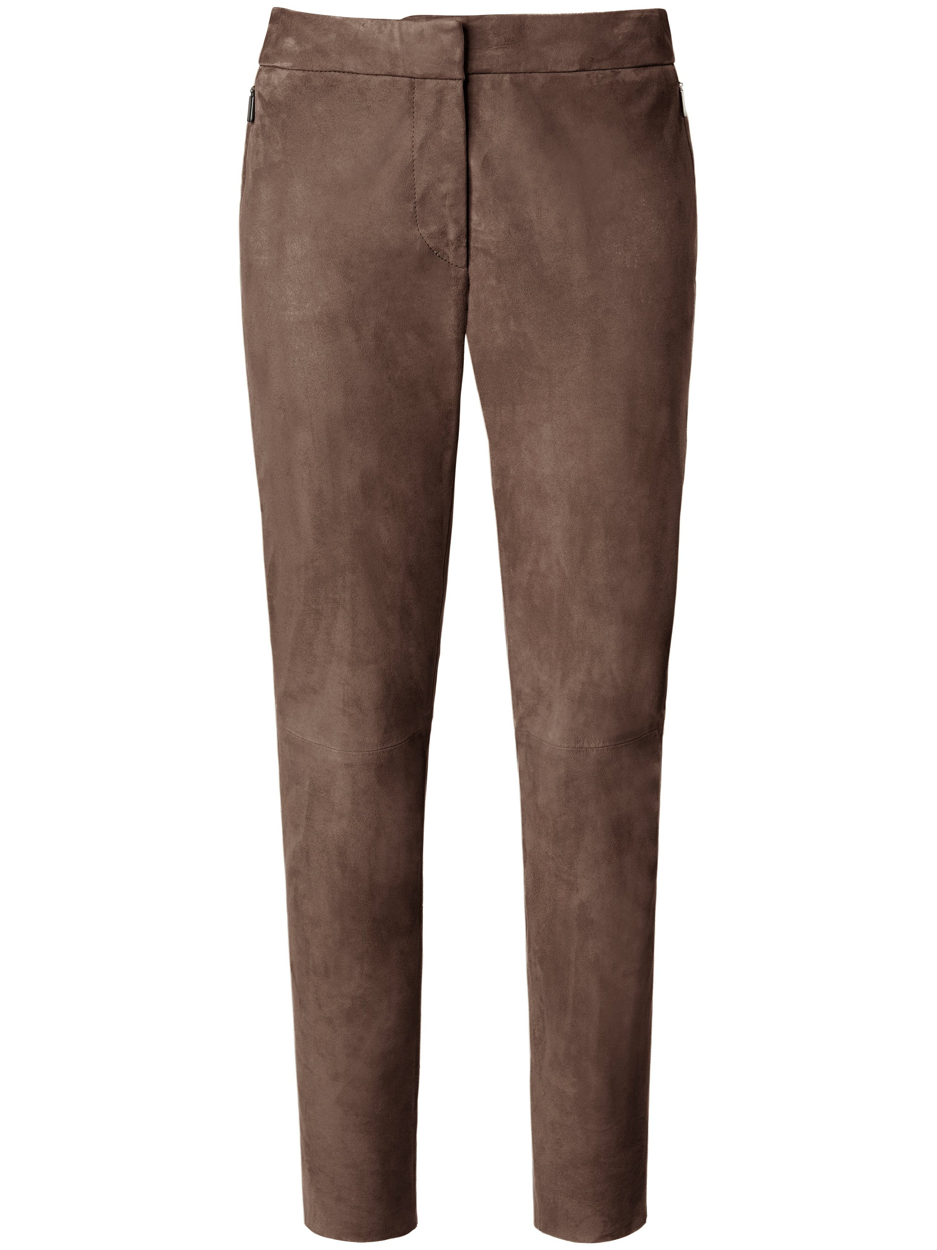 Knöchellange Lederhose