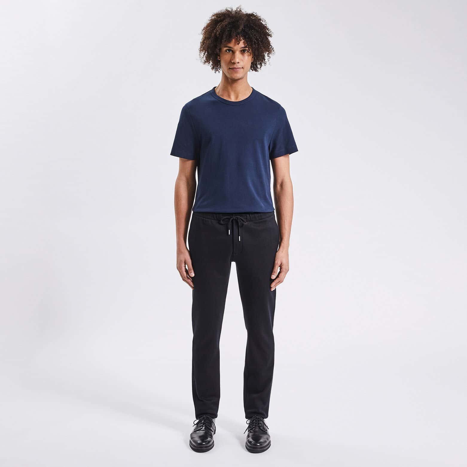 Pantalon de jogging en maille Bleu foncé