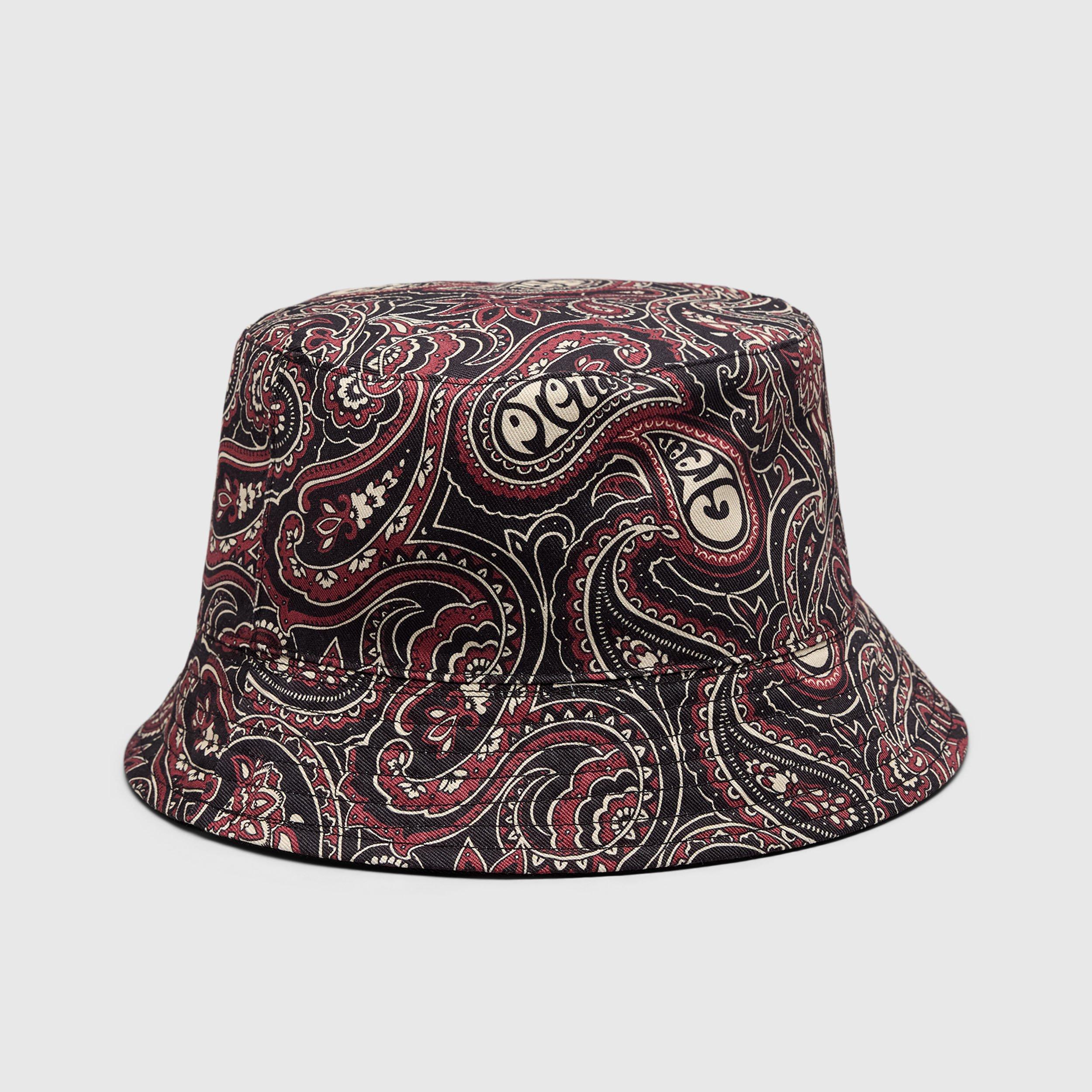 Pretty Green PG Rvrs Pais Bkt Hat Sn53