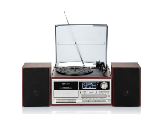 ROADSTAR - Ampli hifi stéréo Hif-8892d+bt platine vinyle vintage radio dab/dab+/fm, lecte...