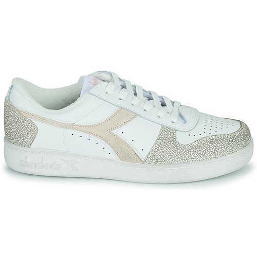 Diadora - MAGIC BASKET LOW ICONA WN - Blanc / Rose