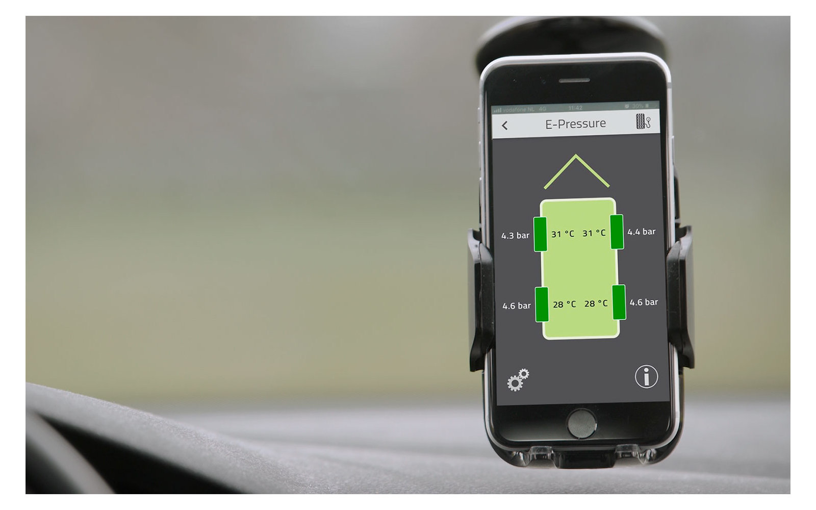 E-Trailer E-Pressure Reifendrucksensoren für Smart Trailer System 2 Stück