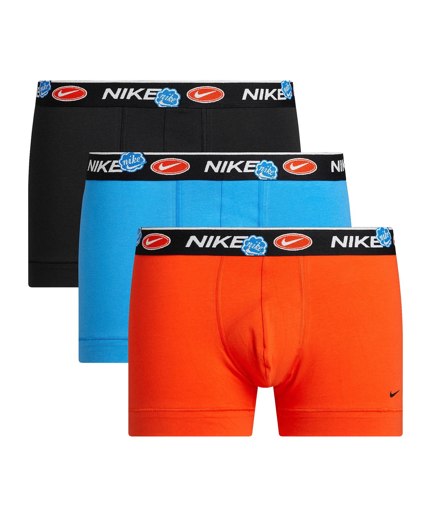 Nike Cotton Trunk Boxershort 3er Pack Orange FGOR