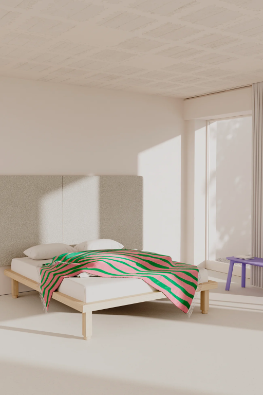 Objekte unserer Tage Kaya bed 160x200 eiken naturel