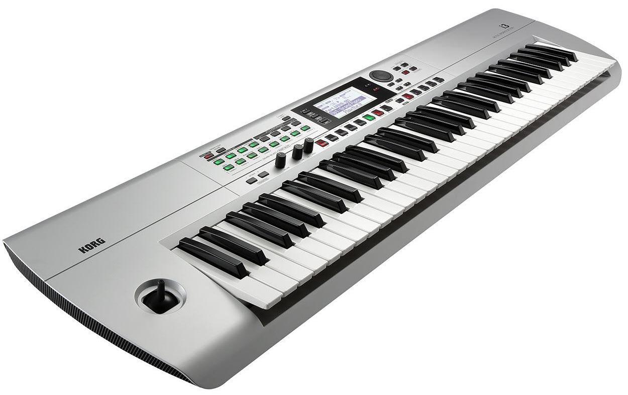 Workstation i3 Silber<br>Workstation mit 61 Tasten