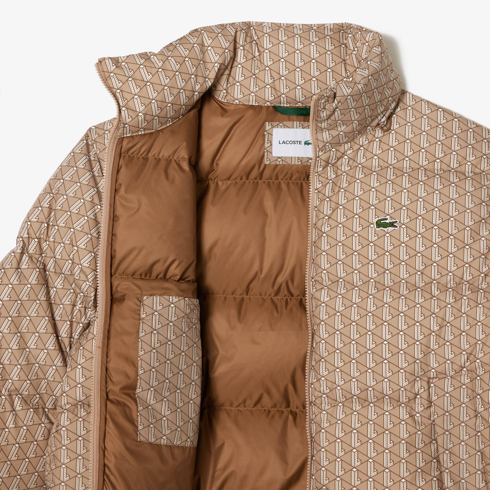 Verstaubare Daunen-Kapuzenjacke Jacken & Mäntel - Braun - Lacoste - Herren
