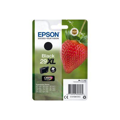Epson 29XL Fraise - noir - cartouche d'encre originale