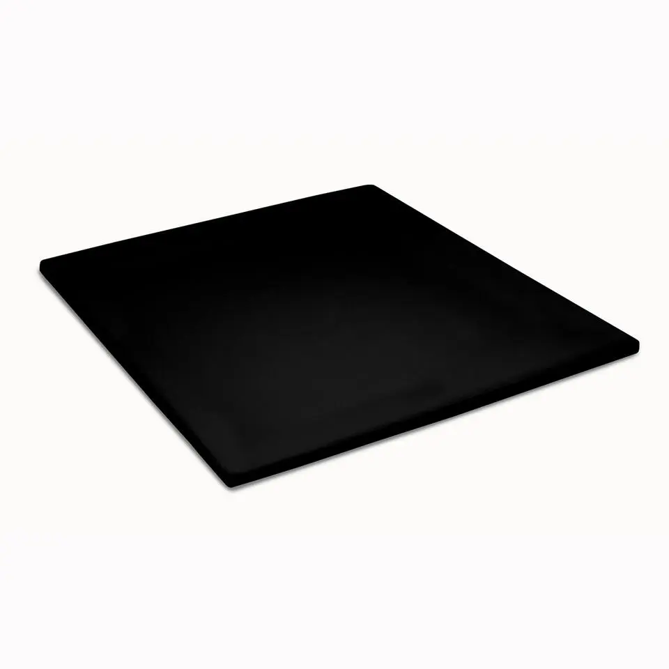 Cinderella - Topper Hoeslaken (tot 15 cm) - Jersey - 160x200/210 cm - Black