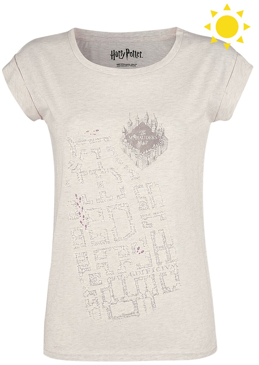 Carte Du Maraudeur UV | Harry Potter T-Shirt Manches courtes