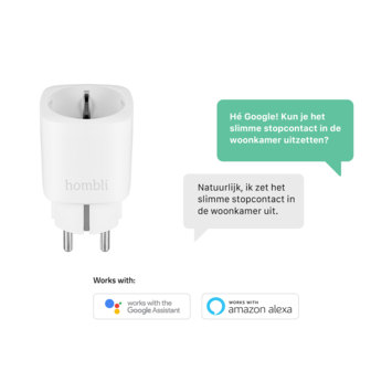 Hombli Slimme Stekker   Energiemeter 3-Pack