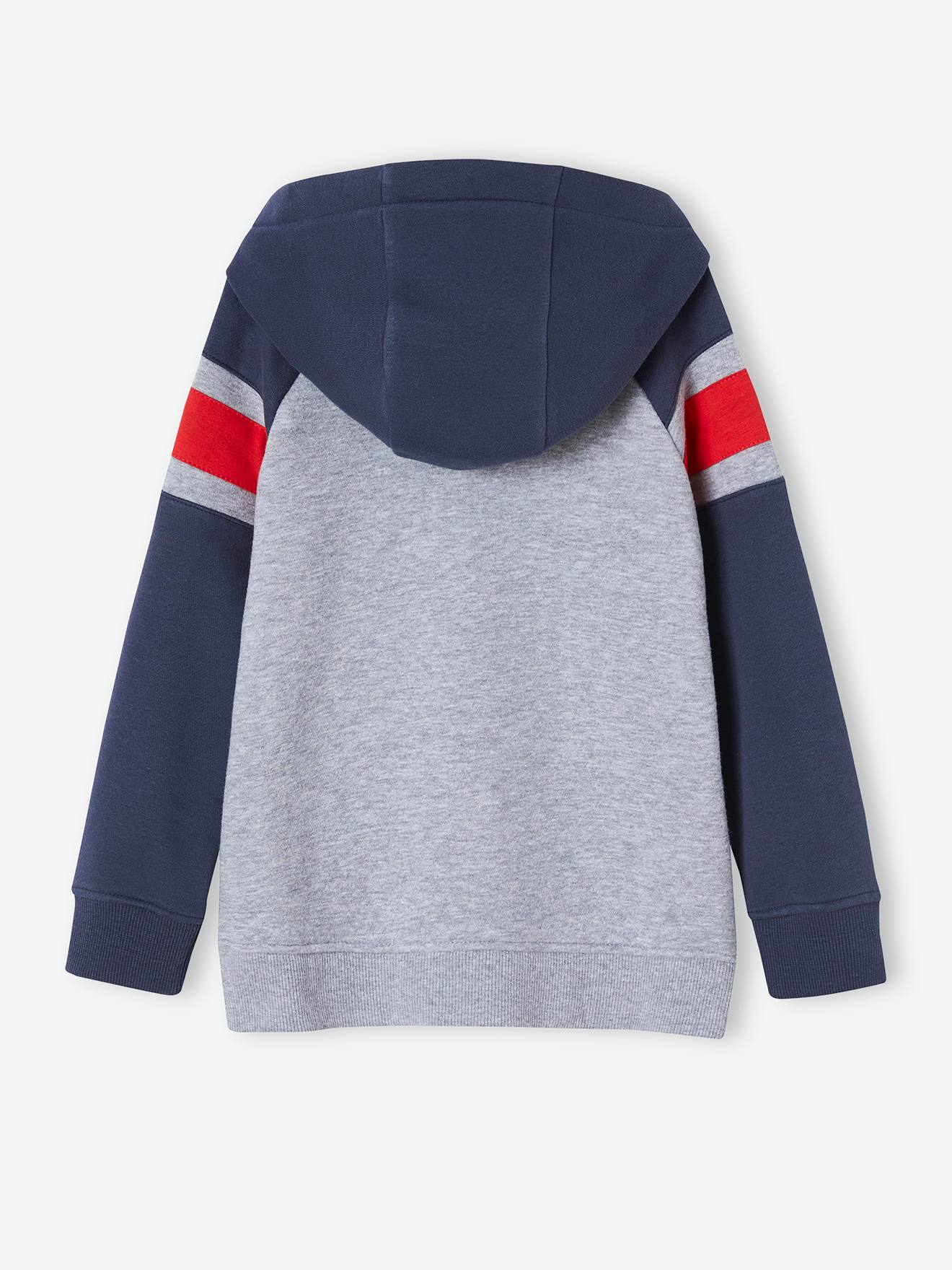 Moletom com capuz e mangas raglan com estampa de nozes pecan para meninos