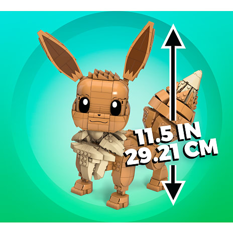 Mega Construx Pokemon Eevee-byggefigur