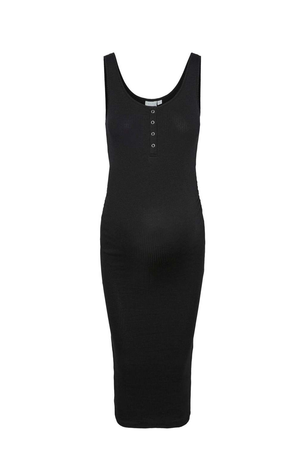 PIECES Maternity zwangerschapsjurk PMKITTE zwart