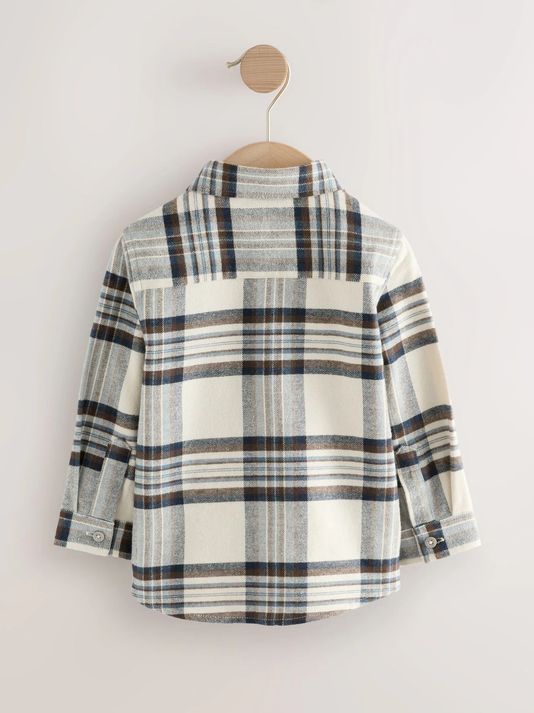 Blauw/ecru - Long Sleeve Character Shirt (3mths-7yrs)