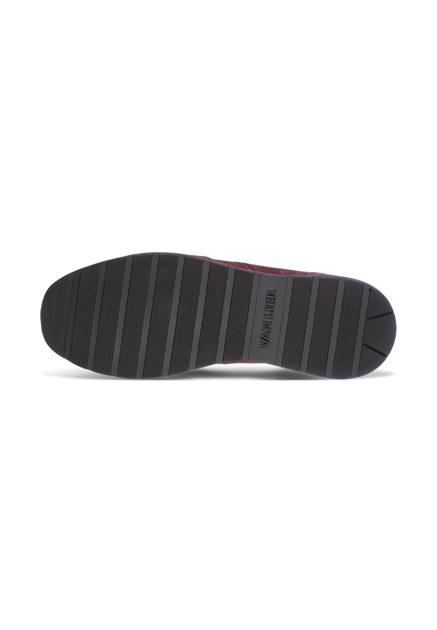 Bordo rood suède Positano sneaker