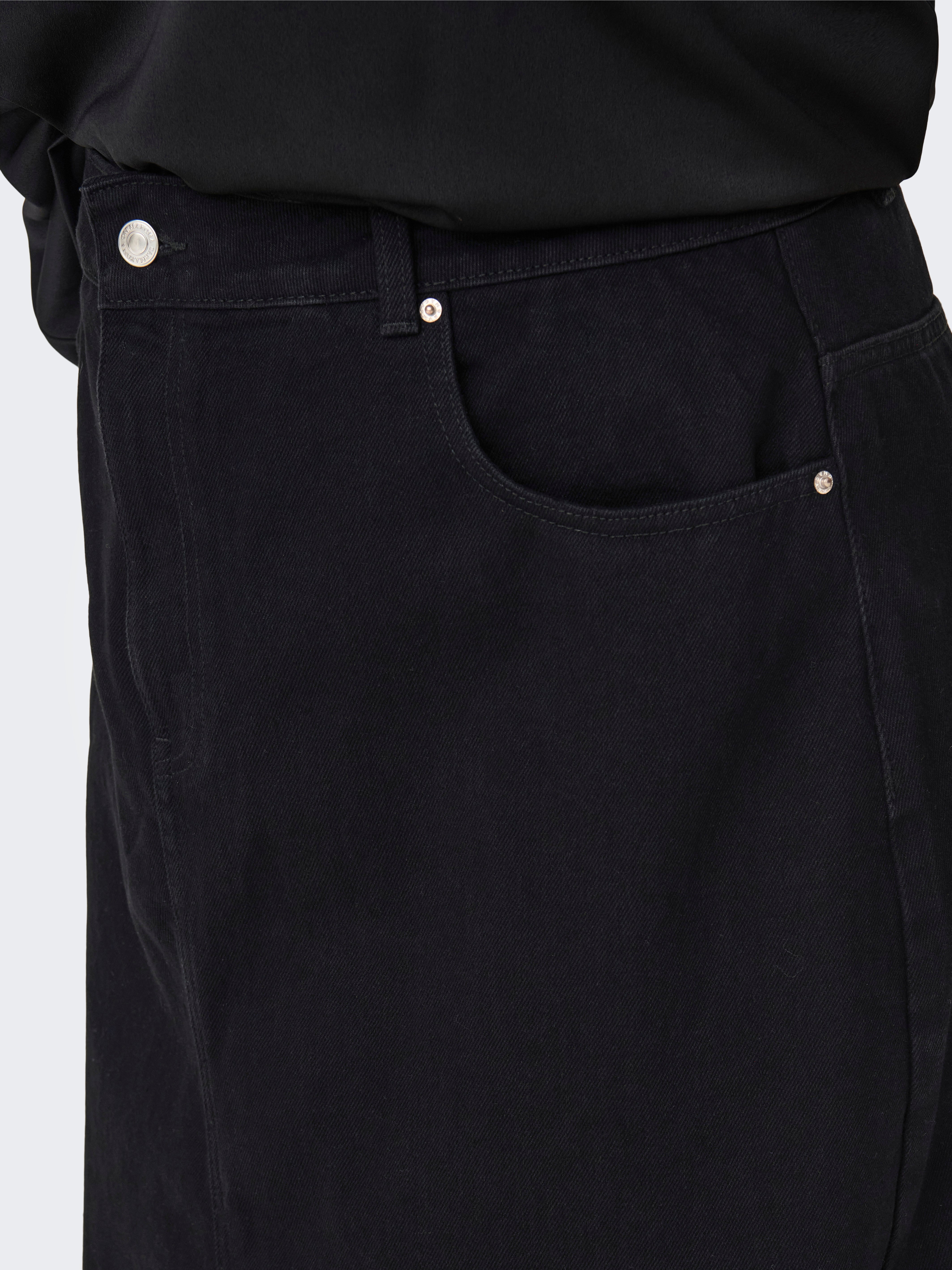 CARNELIA Jeansrock Washed Black