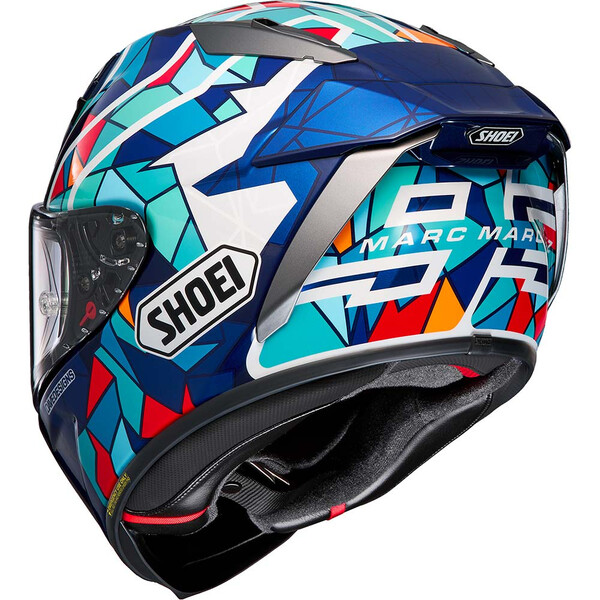 Shoei - Casque X-SPR Pro Marc Marquez Barcelona TC-10 / Bleu / Turquoise / Rouge