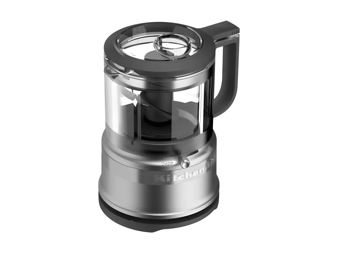 KITCHENAID 5KFC3516ECU Mini hachoir - Gris argent