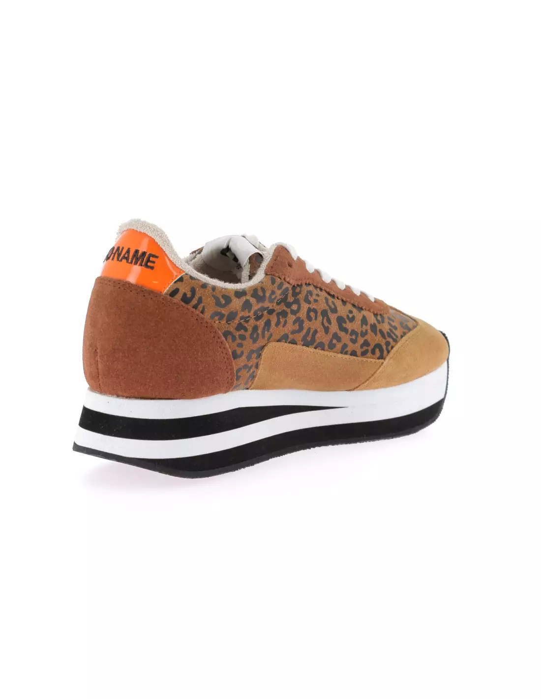 NO NAME FLEX M JOGGER - Baskets SUEDELEOTANBROWN