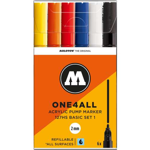 MOLOTOW™ ONE4ALL 6er-Sets 127HS