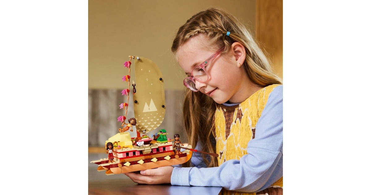 LEGODisney - Vaiana's avonturenkano Constructiespeelgoed  (43270)