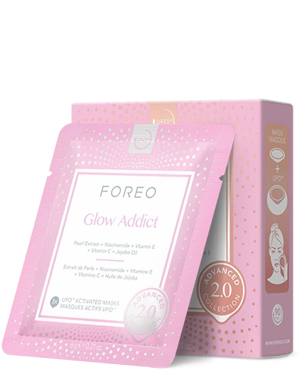 Glow Addict 2.0 UFO™ Mask - With Pearl Extract & Niacinamide