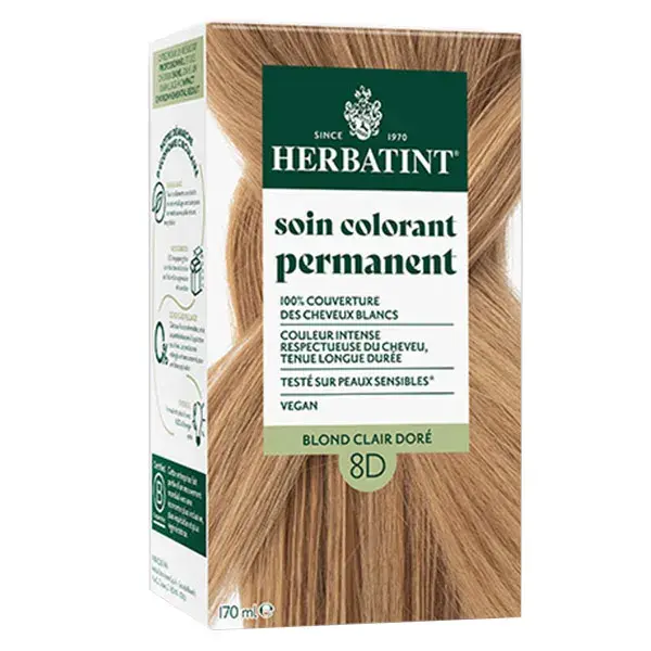 Phytoceutic Herbatint 8D Louro Claro Dourado 170 ml