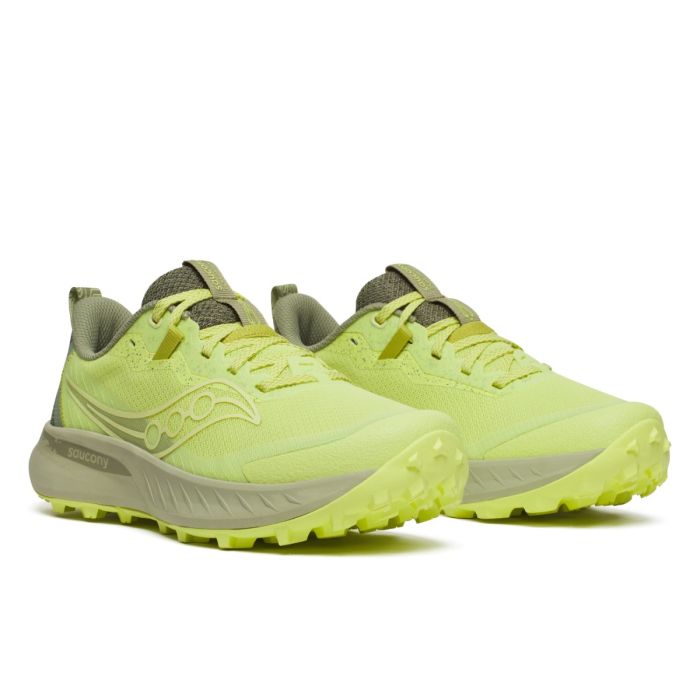 Saucony Dame Trailsko Peregrine 15 Grøn