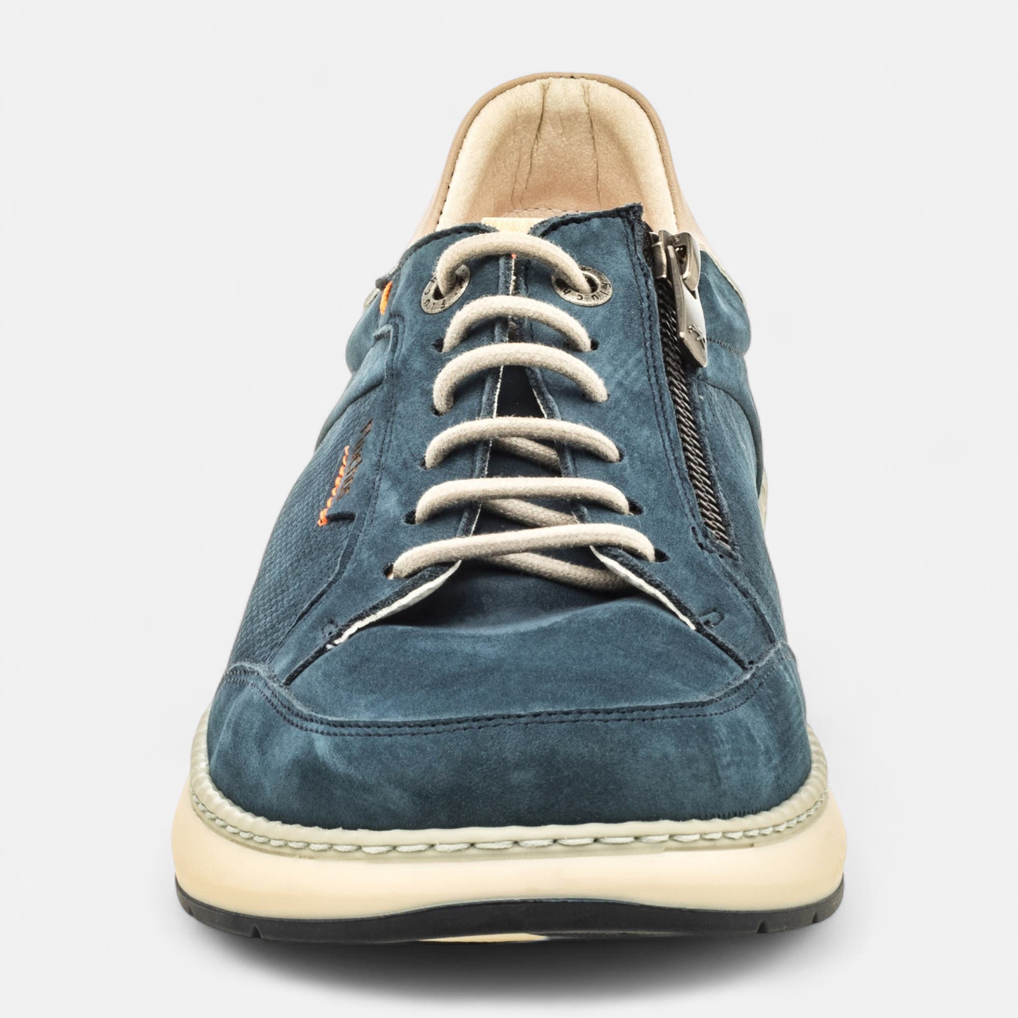Derbies pieds sensibles Homme en cuir jeans