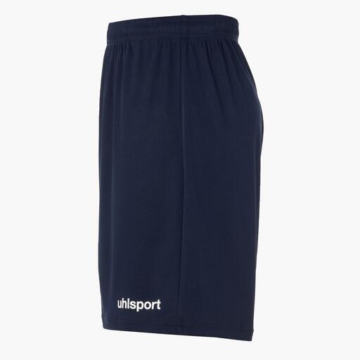 Calções básicos sem fecho, azul marinho, da Uhlsport