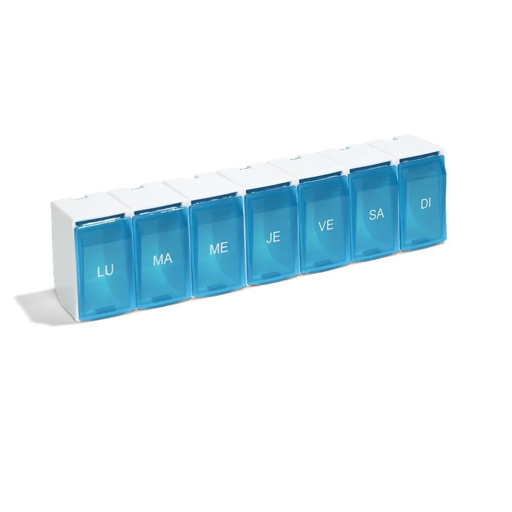 Pilulier 7 compartiments L18cm