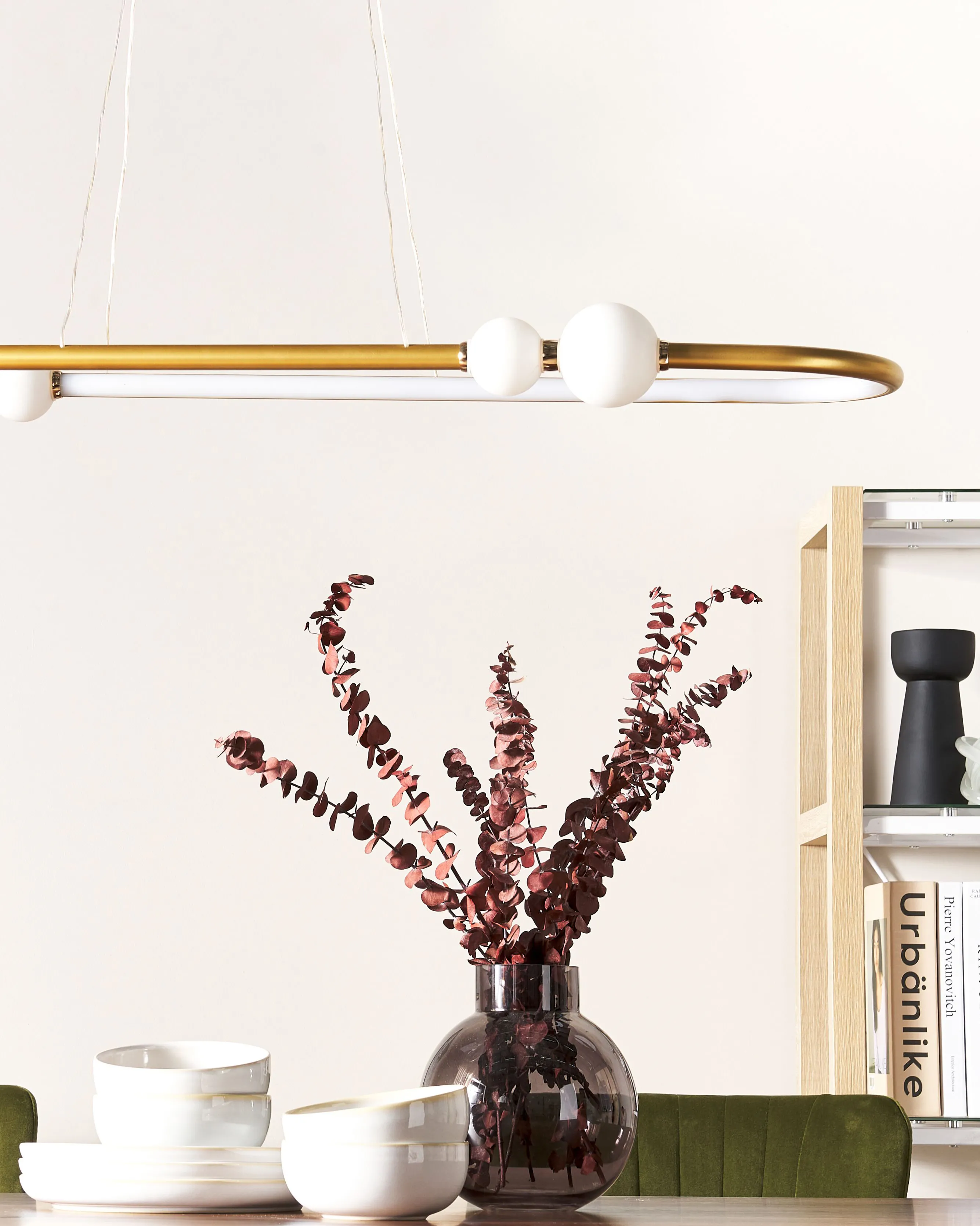 LED hanglamp FEALE Metaal Goud
