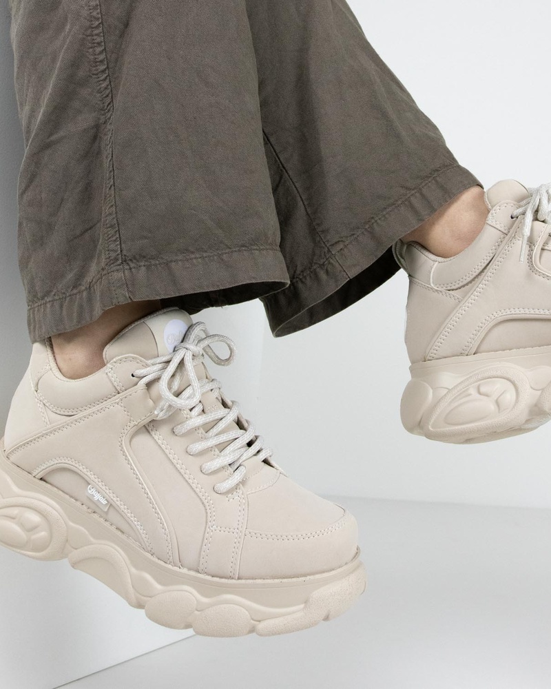 Buffalo Corin Vegan Dad Sneakers  - beige