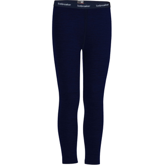 Icebreaker Merino 260 Tech Leggings Funktionshose Midnight Navy Kinder
