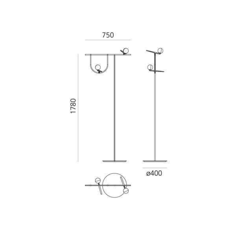 Artemide Yanzi vloerlamp LED