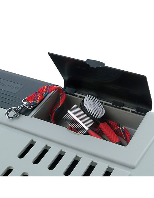 Ferplast Vervoersbox Atlas Car Grijs - Hondenautobench